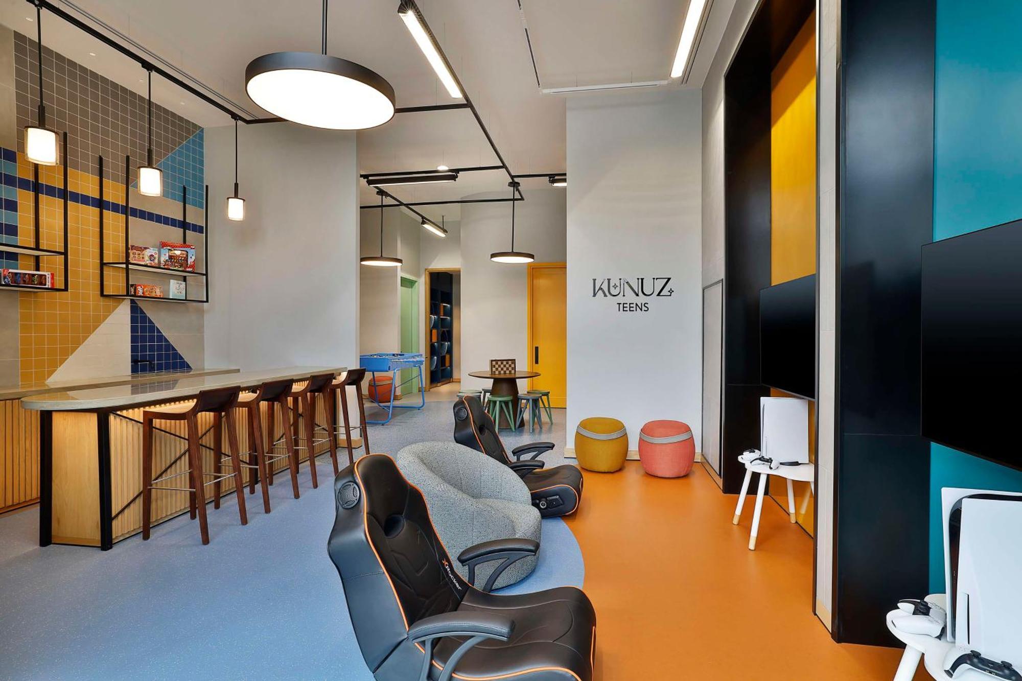 Waldorf Astoria Doha Lusail Εξωτερικό φωτογραφία The interior of the Kenz Teens