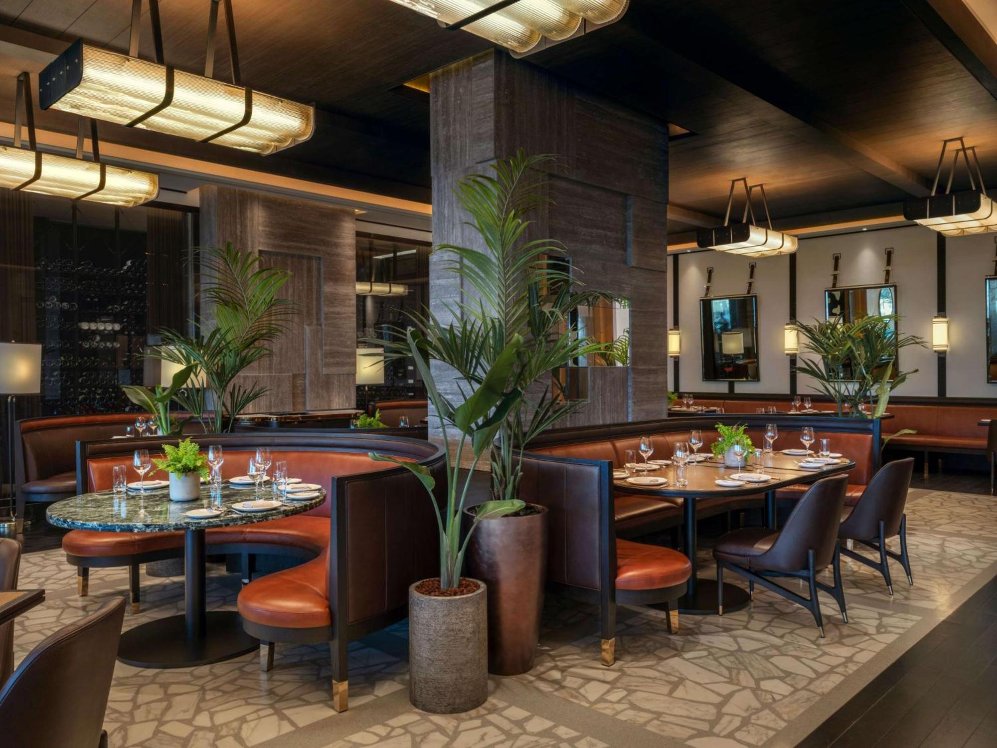 Waldorf Astoria Doha Lusail Εξωτερικό φωτογραφία The interior of the restaurant