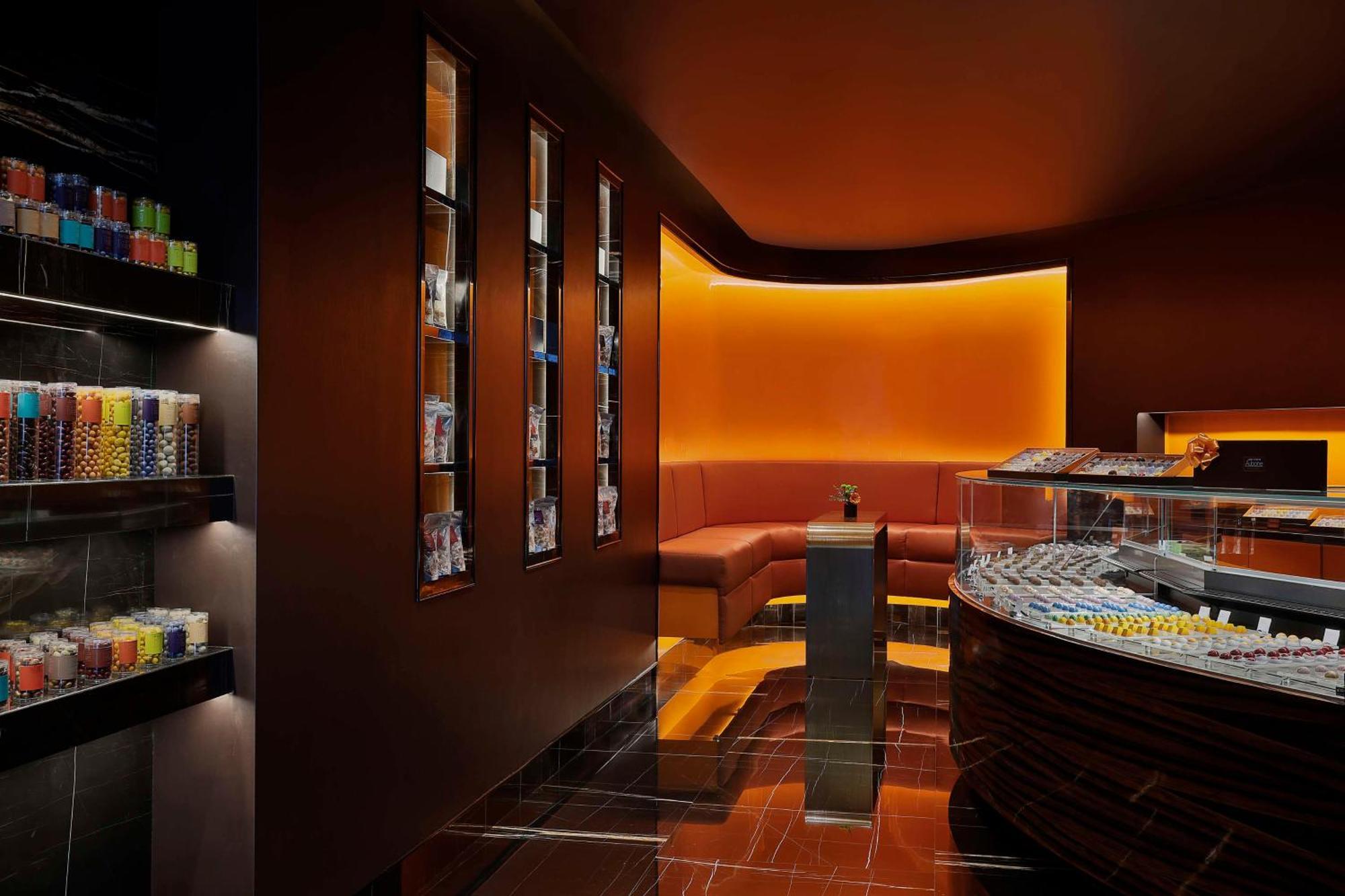 Waldorf Astoria Doha Lusail Εξωτερικό φωτογραφία The interior of the bar
