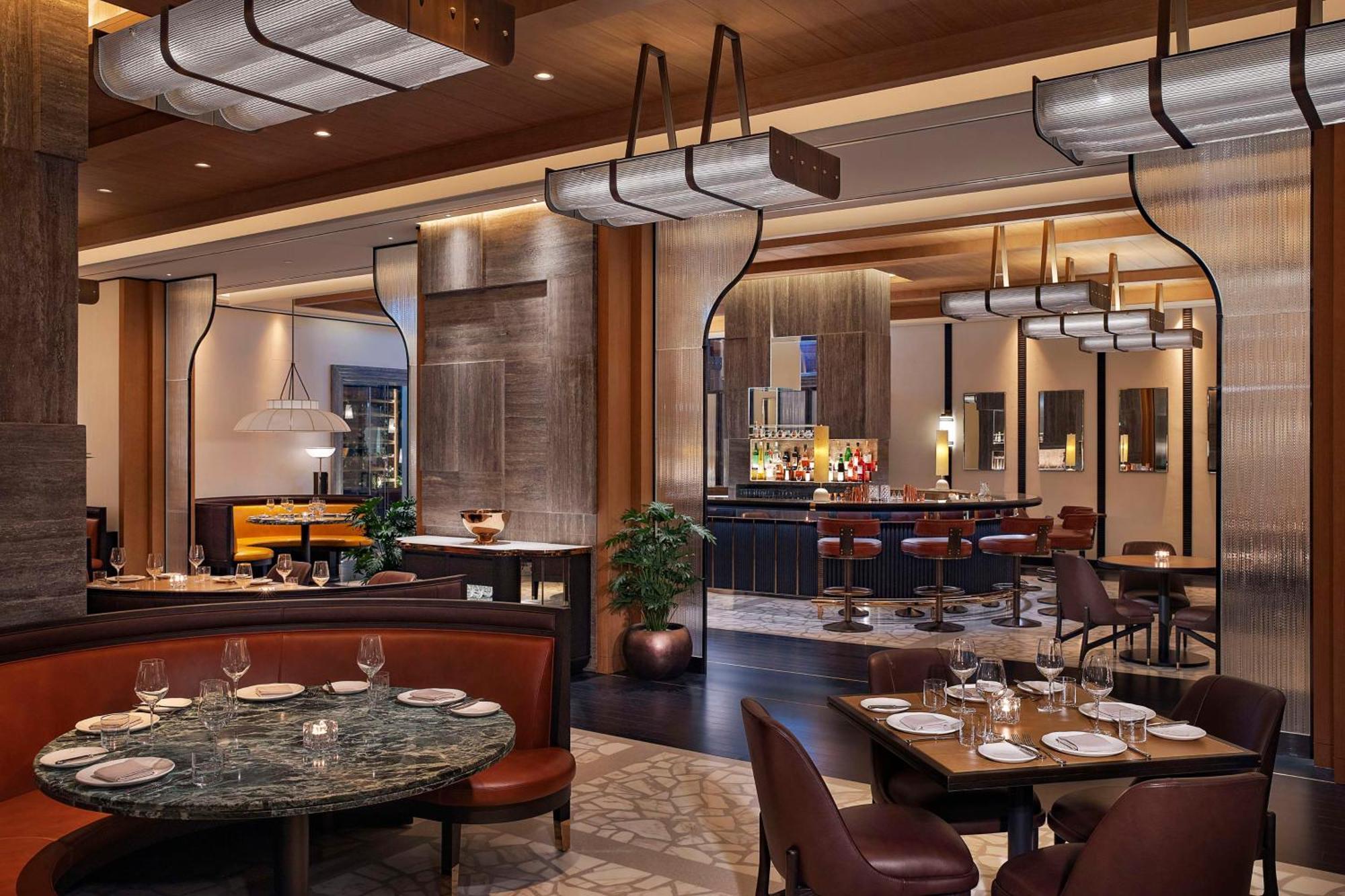 Waldorf Astoria Doha Lusail Εξωτερικό φωτογραφία The interior of the restaurant